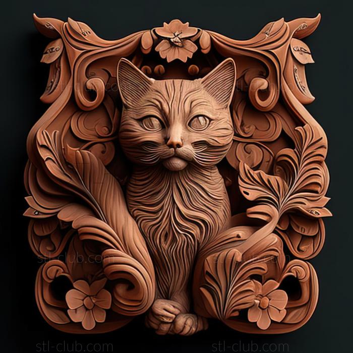 3D model st kitty (STL)